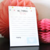 Bloc-notes All things to do – Image 3