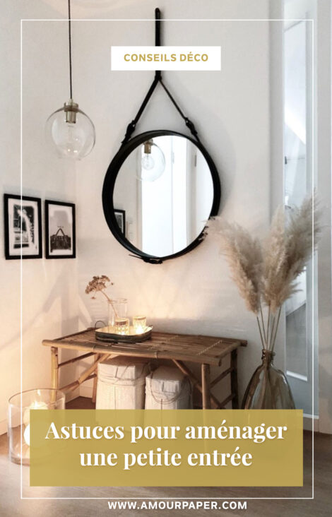 Déco : Astuces pour aménager son entrée - Amour Paper
