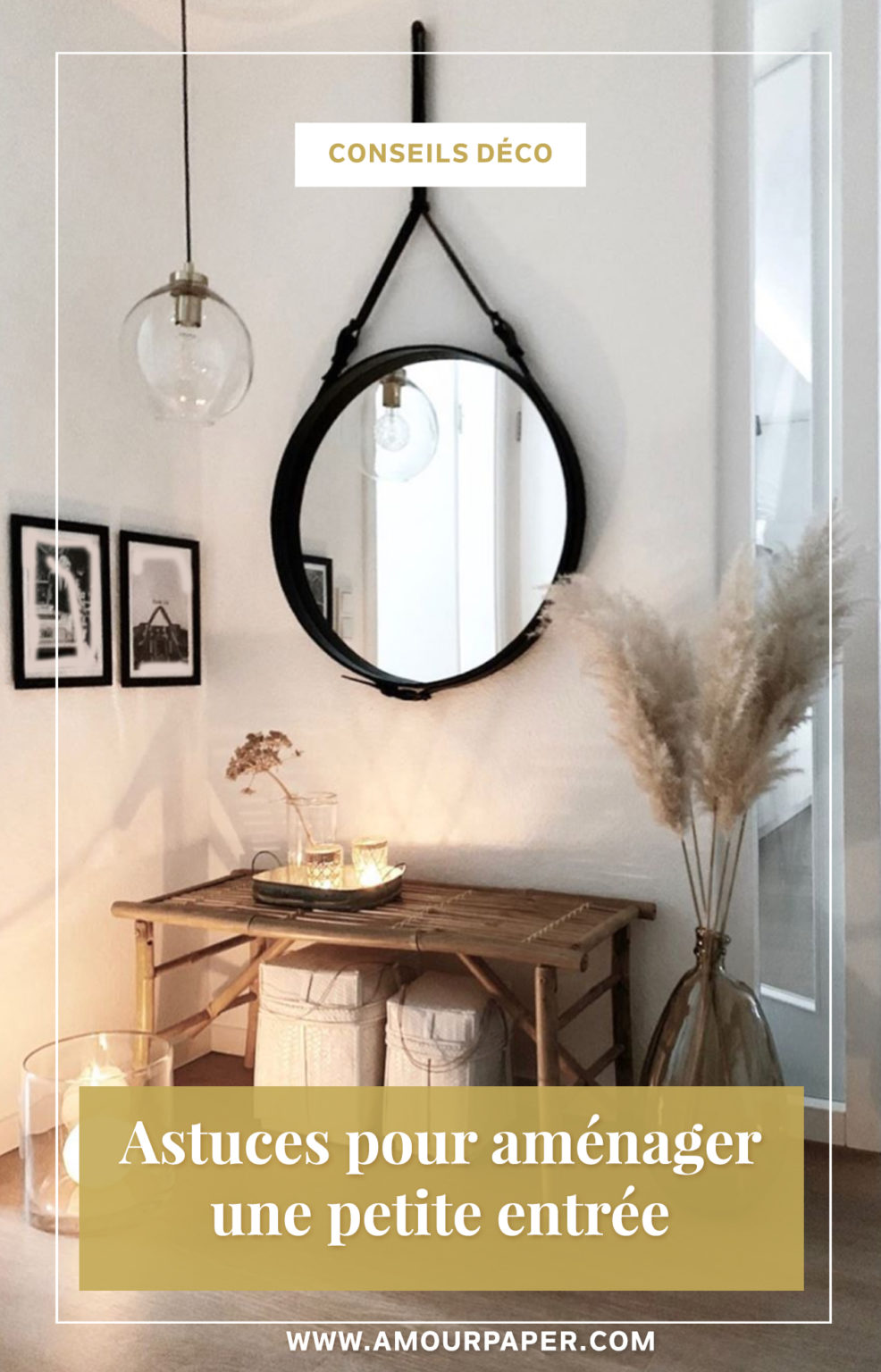 Déco : Astuces pour aménager son entrée - Amour Paper
