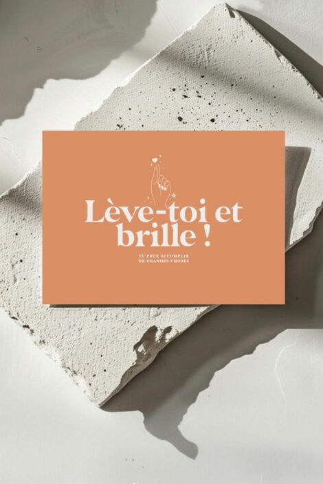 Carte postale Lève-toi et brille ! – Image 3