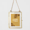 cadre deco carte good vibes