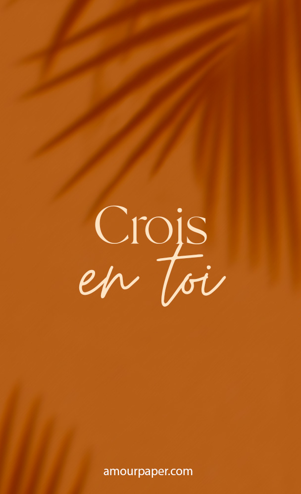 You are currently viewing Fond d’écran « Crois en toi » motivation et réussite