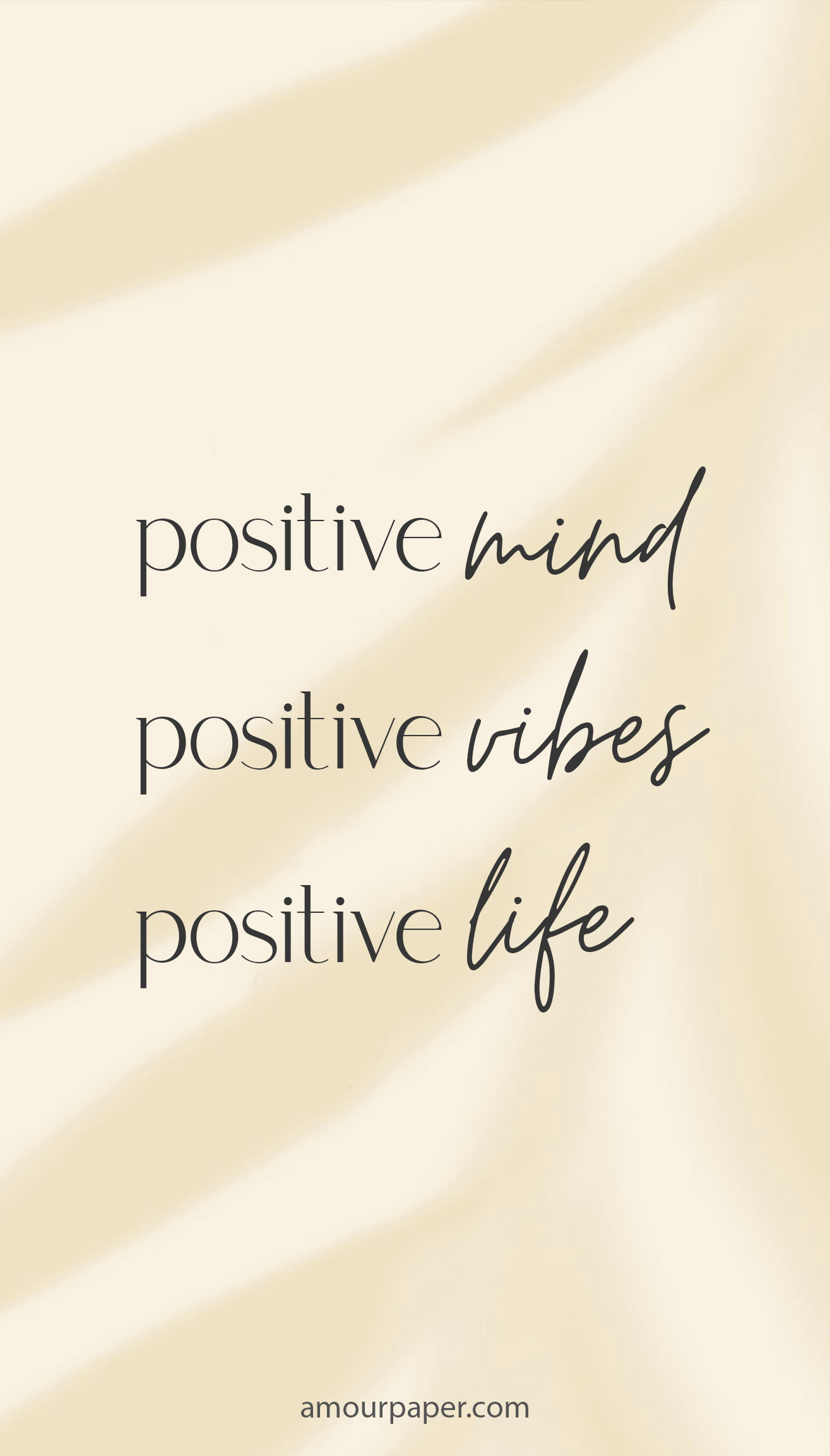 fond ecran positive mind positive vibes