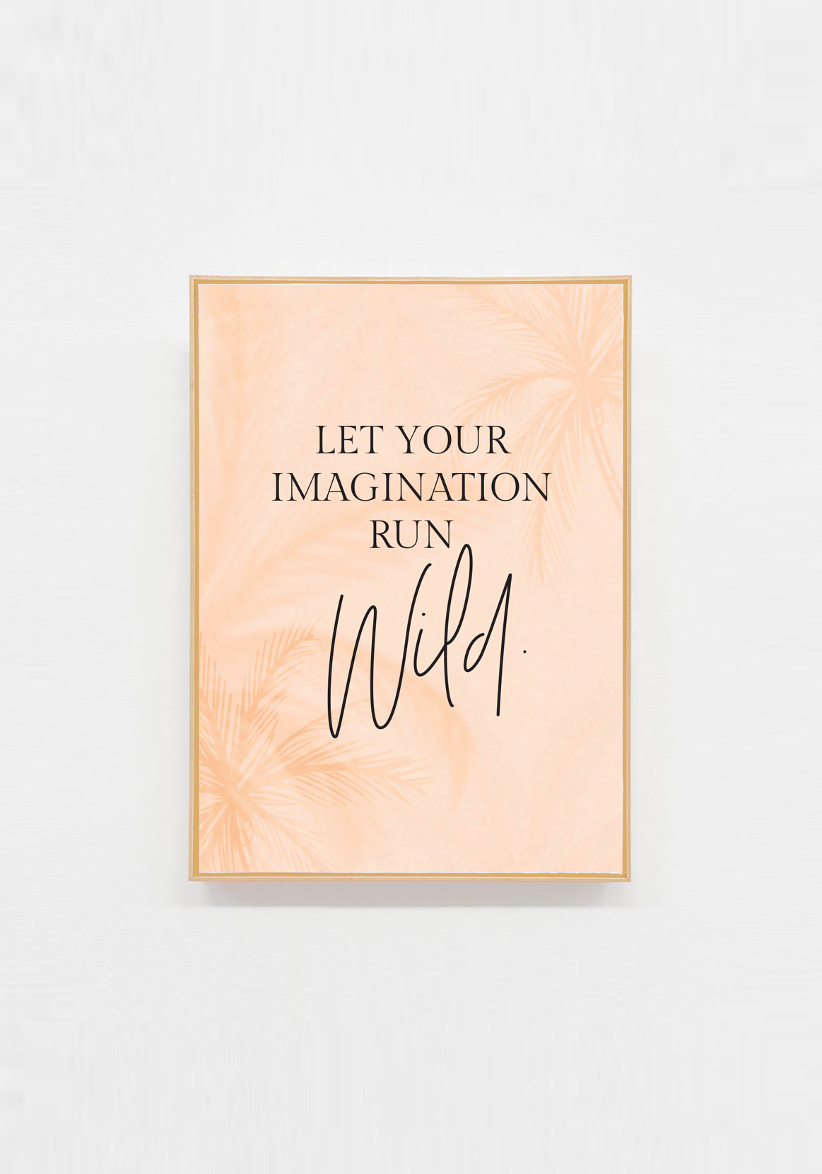 carte postale motivation let your imagination run wild
