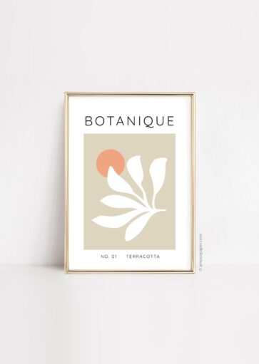 Affiche Botanique à imprimer