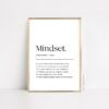 Affiche Mindset définition