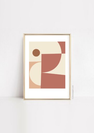 Affiche Geometric Abstract