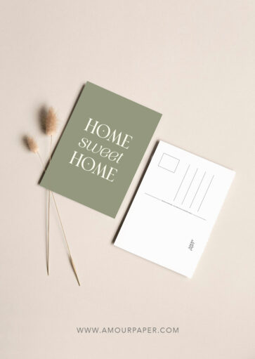 Carte postale Home sweet home (2022)