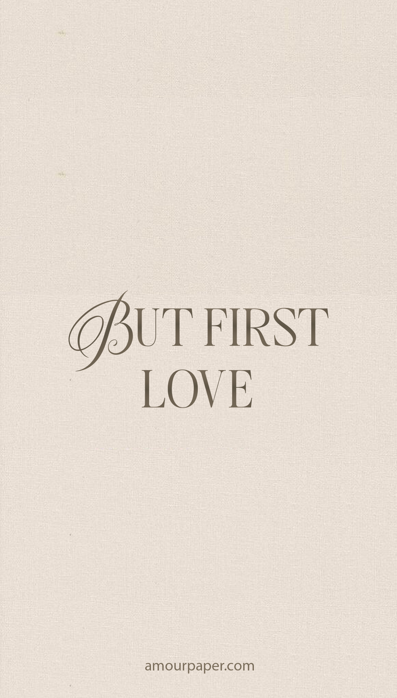 fond ecran but first love