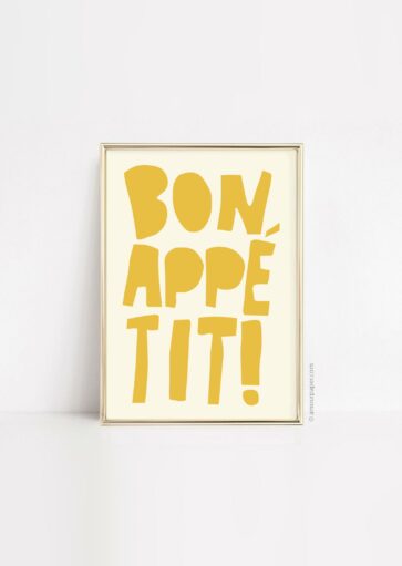 Affiche Bon appétit