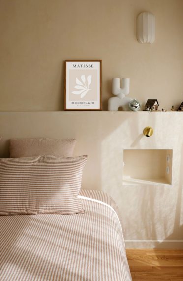 idée déco tete de lit et affiches