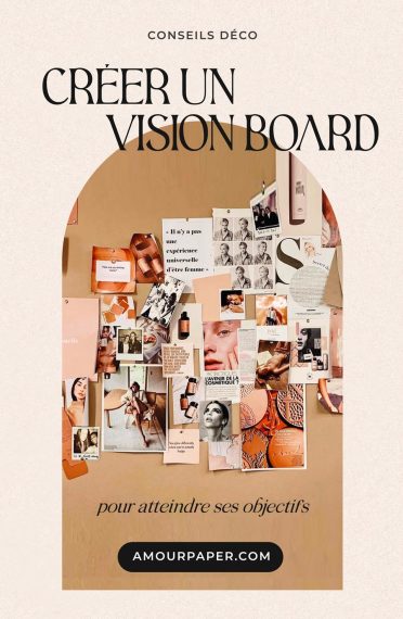 créer un vision board
